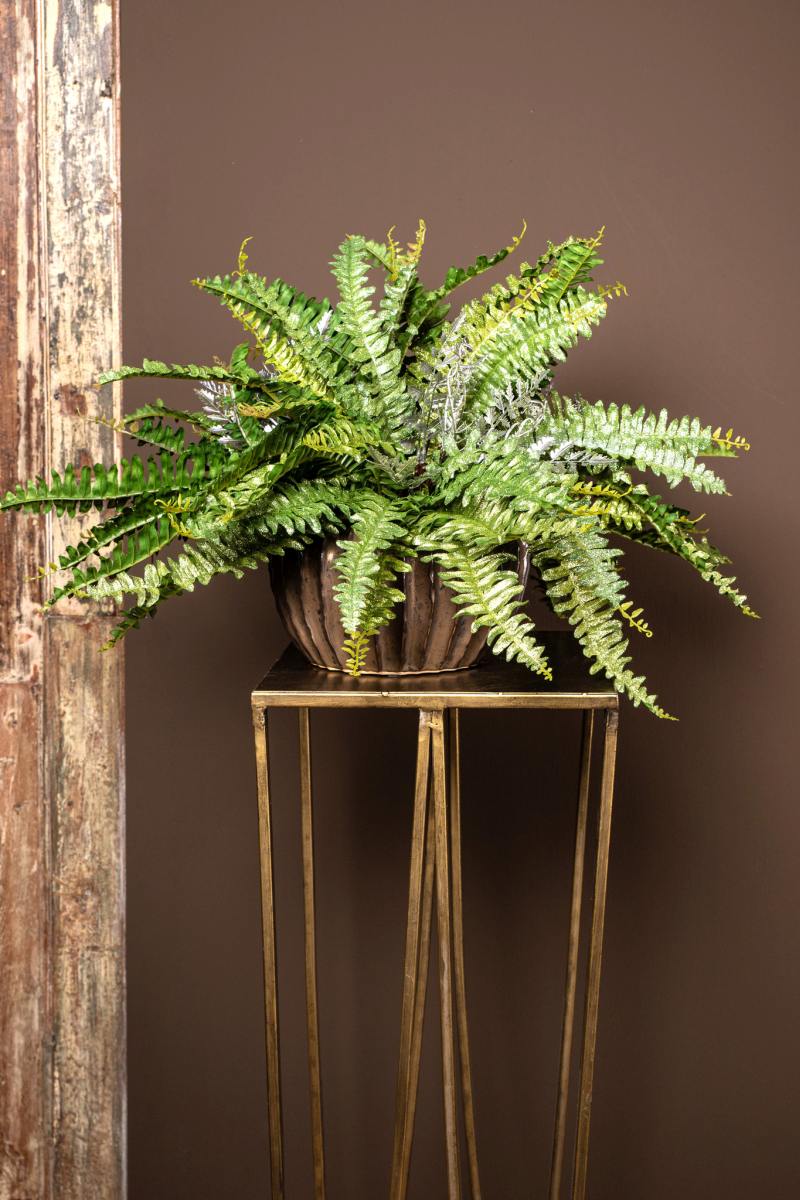 Ptmd plante artificielle varen - 50x100x61 cm - plastique - l'or