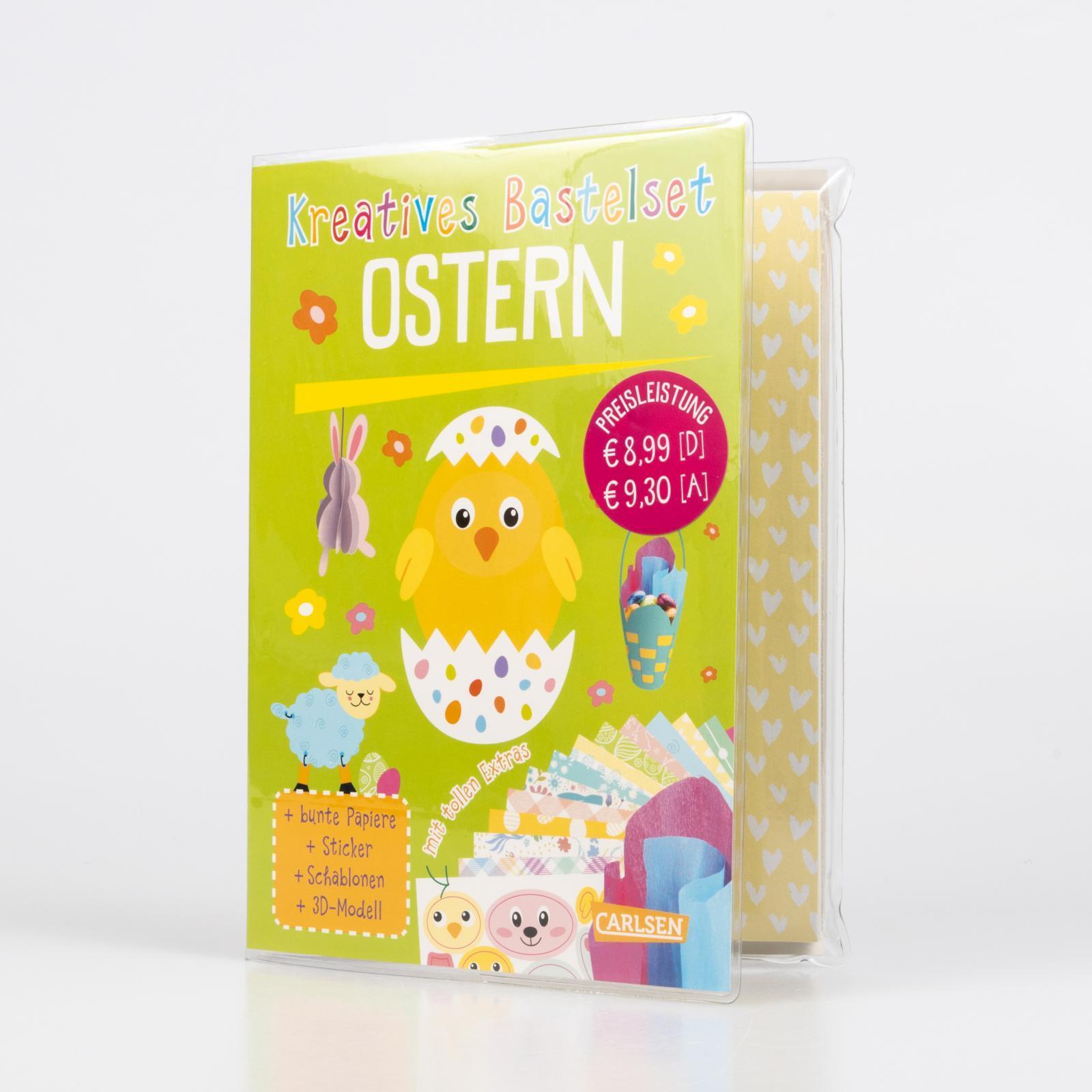 Bastelset für Kinder: Kreatives Bastelset: Ostern