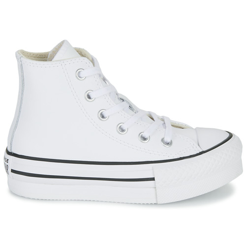Converse - Chuck Taylor All Star Eva Lift Leather Foundation Hi - Blanc