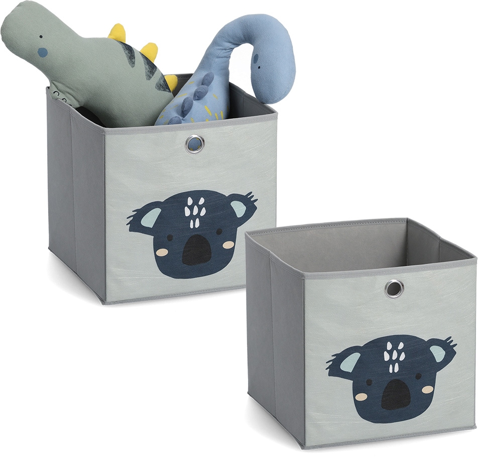 Zeller Present Organizer »Koala« Aufbewahrungsbox, flach zusammenfaltbar, Vlies