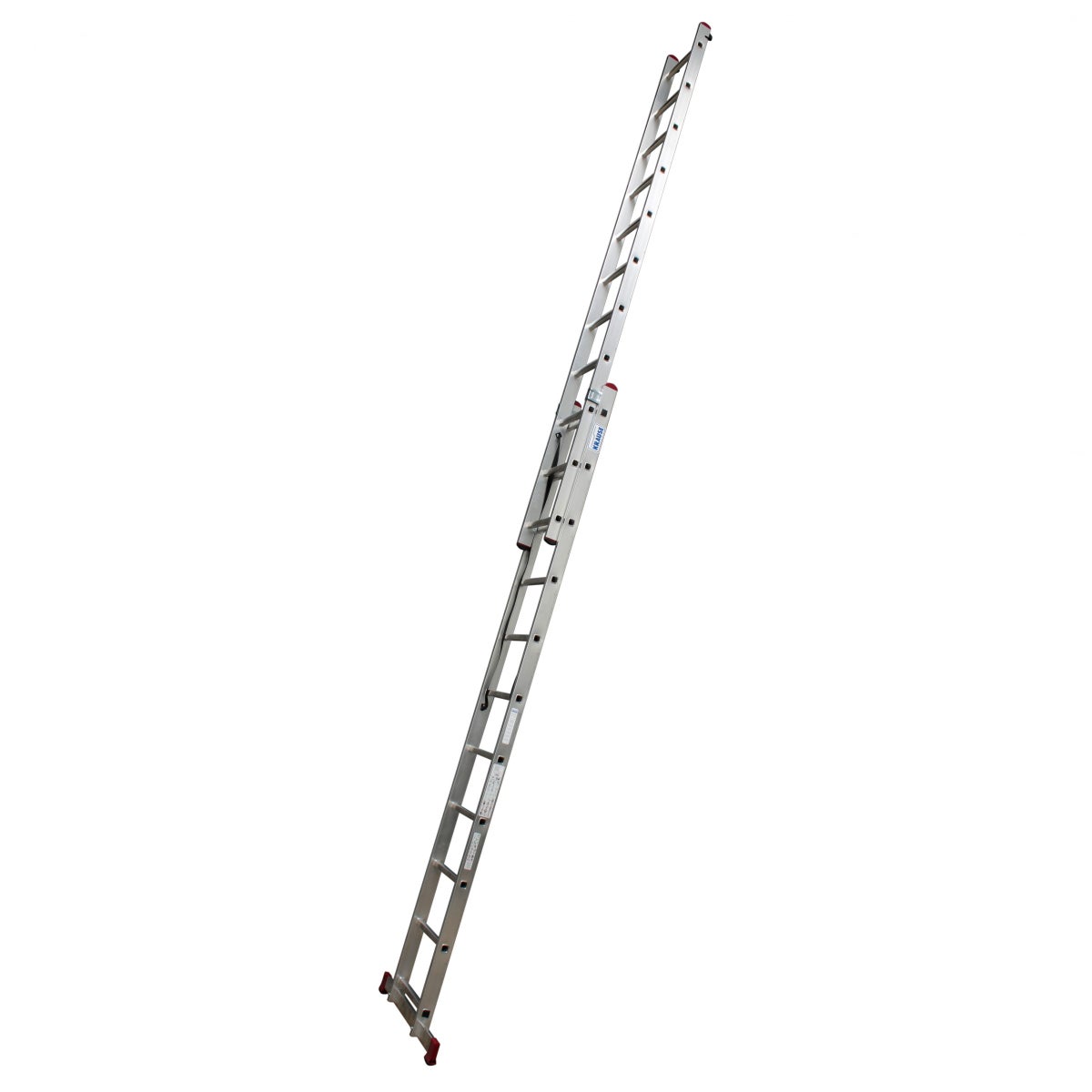 Krause Corda aluminium multifunctionele ladder met drievoudige functie, 2x11 sporten