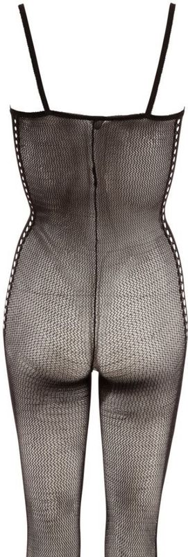 Mandy Mystery - Catsuit - Spannend Visnet - Met Veter Ontwerp