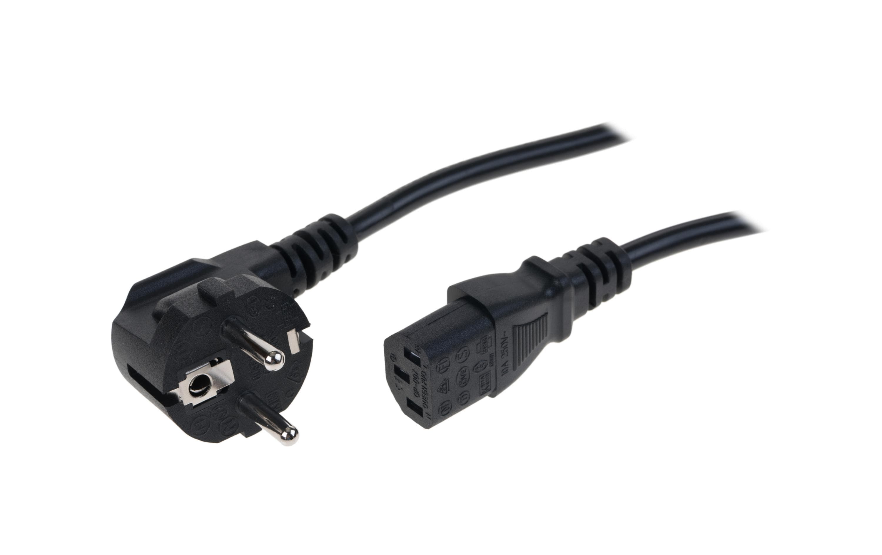 Netzkabel 2 m C13-SchukoNetzkabel 2 m C13-Schuko