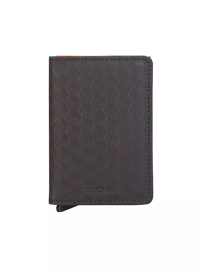 SECRID Geldbörse - Slimwallet OPTICAL brown & orange braun