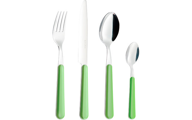 Berger Happy Camper Edelstahl Besteck-Set 16 tlg. bunt für 4 Personen