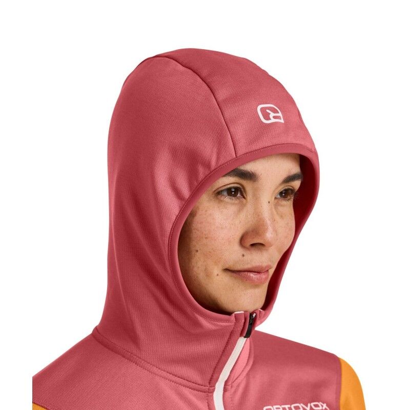 Fleece Light Hoody - Polaire en laine mérinos femme