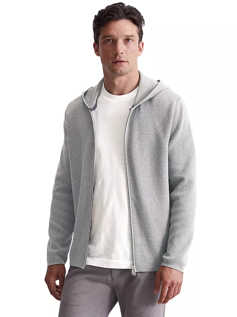 MARC O'POLO Strickjacke  grau