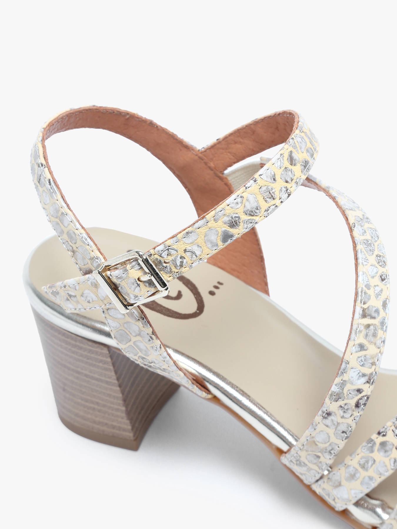 Sandales  talon en cuir ROCK AND ROSE