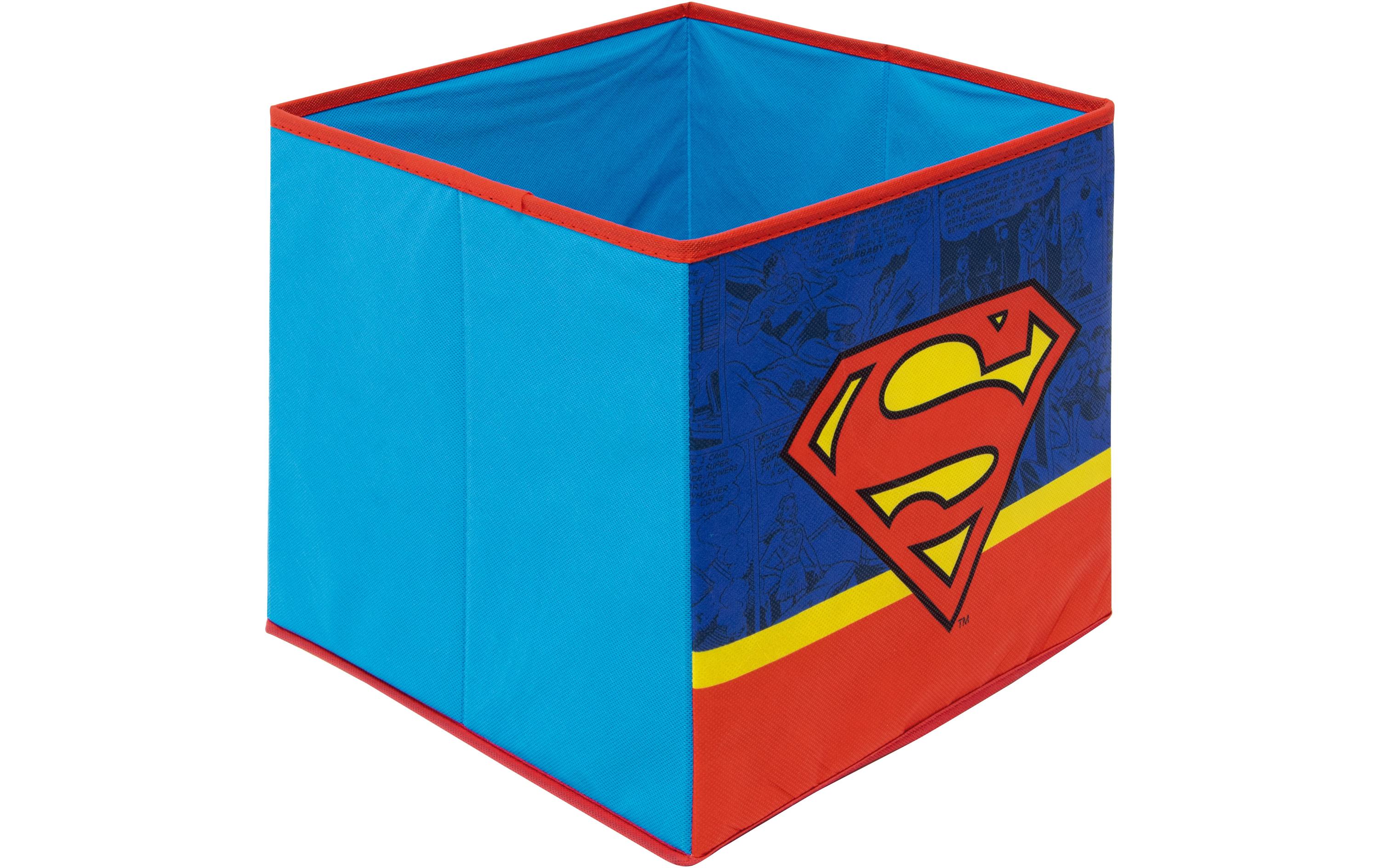 Superman StoffwürfelTextil-Organizer in Würfelform