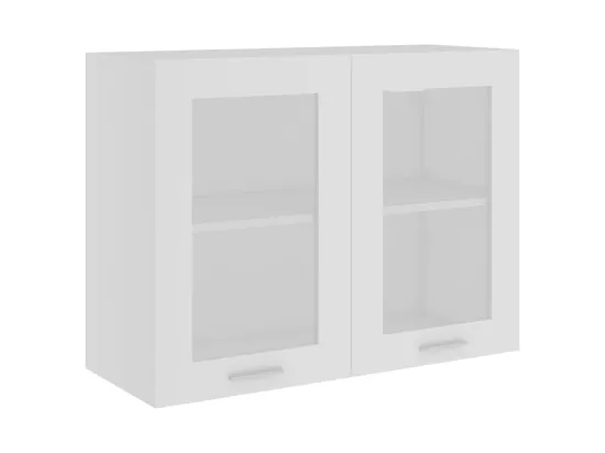 Armoire en verre suspendue 
