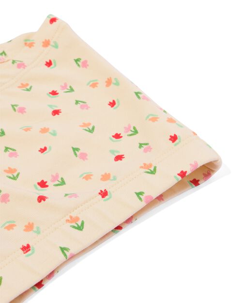 3 boxers enfant coton stretch rose pâle