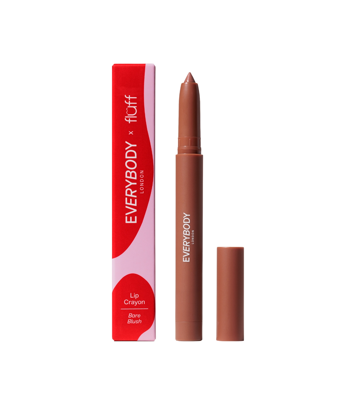 Everybody London - *Fluff Collection* - Batom e Lápis de Contorno Labial - Bare Blush