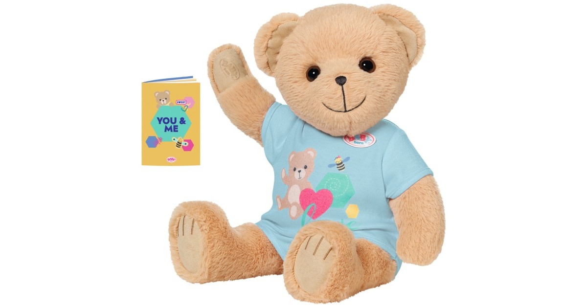 ZAPF CreationBABY born - Beer blauw Pluchenspeelgoed