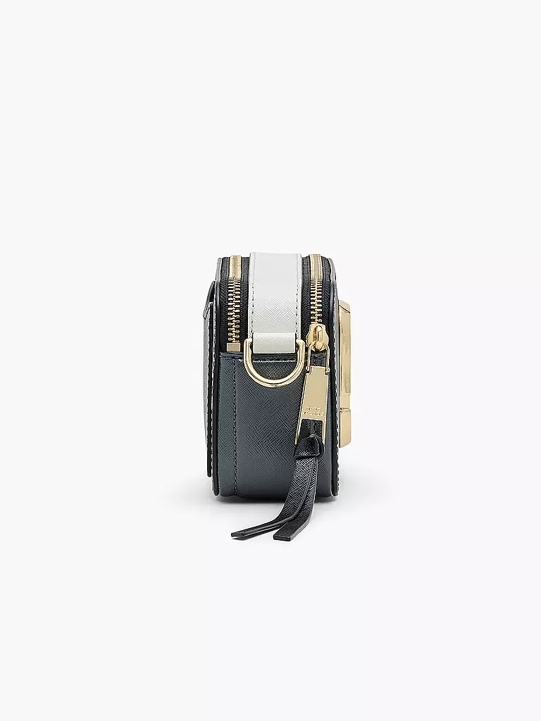 MARC JACOBS Ledertasche - Mini Bag THE SNAPSHOT schwarz