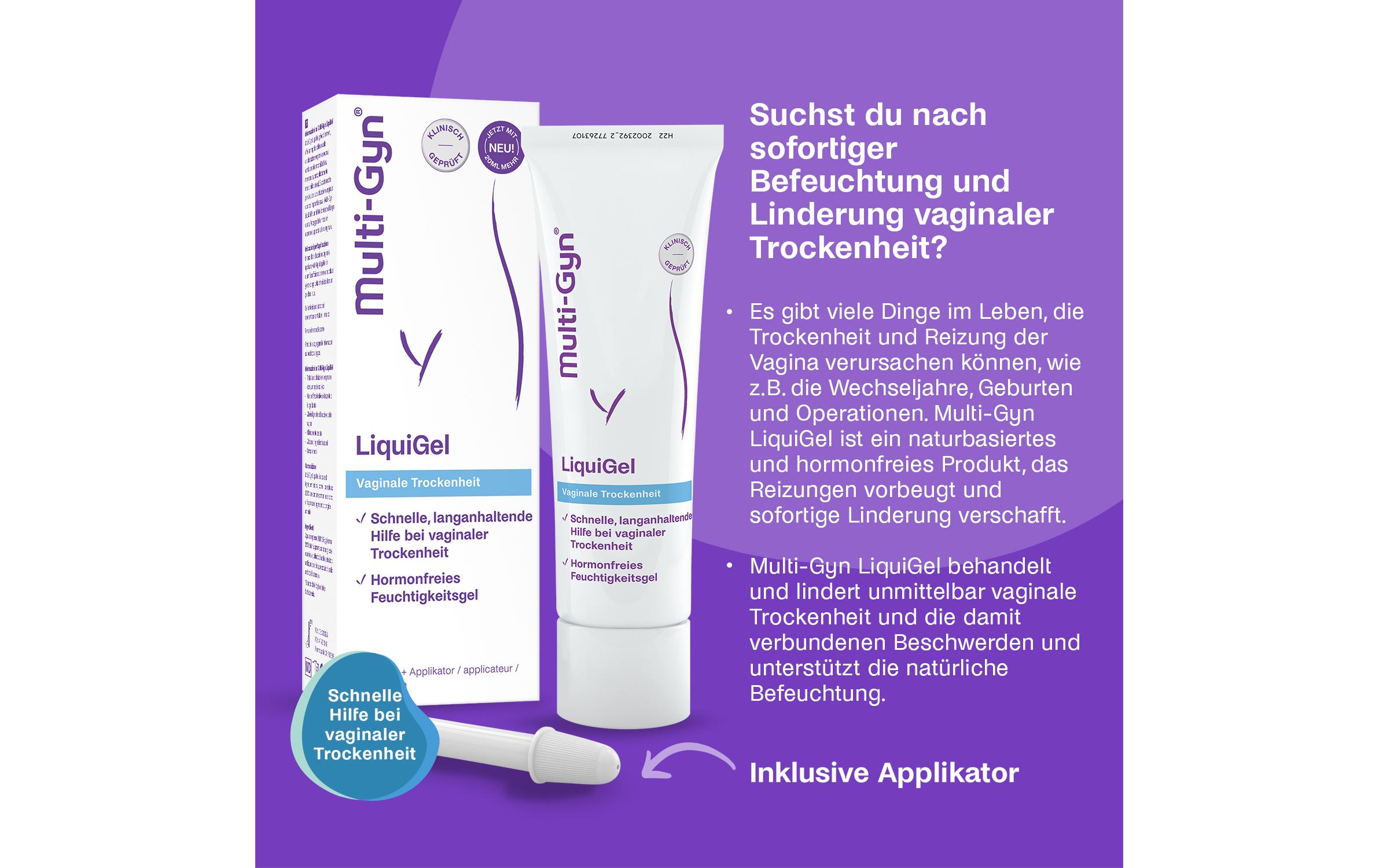 Liquigel 50 mlGel bei Scheidentrockenheit