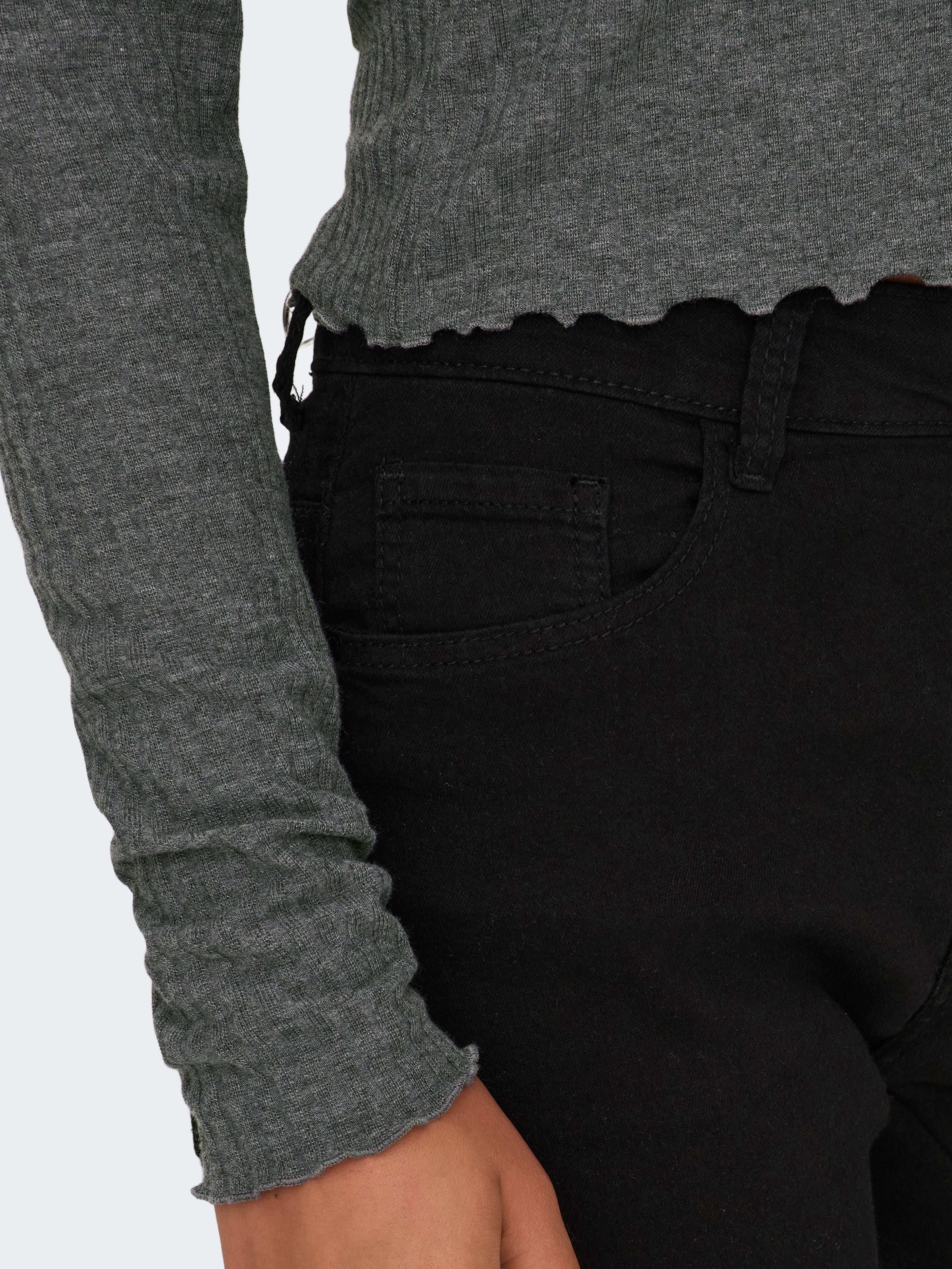 ONLEMMA Top Dark Grey Melange