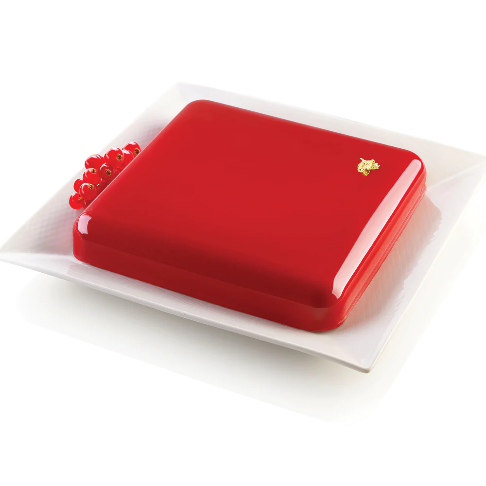 Moule silicone Quadro 21 x 21 x 3,5 cm Silikomart