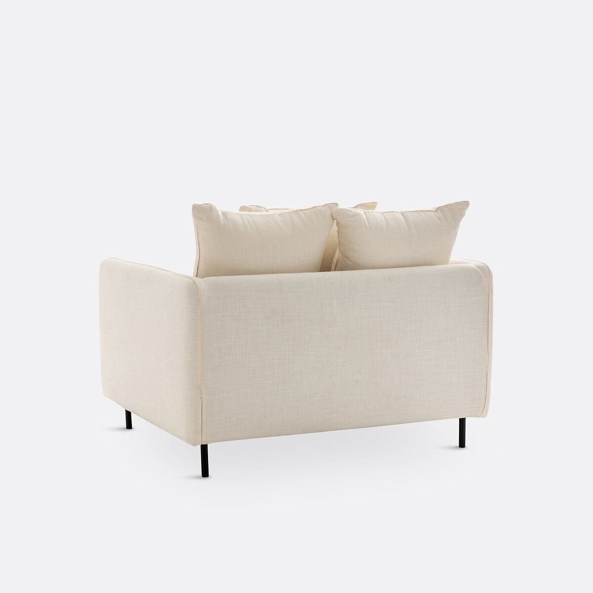 LA REDOUTE INTERIEURS<br>Poltrona XL em linho/viscose, Ivete
