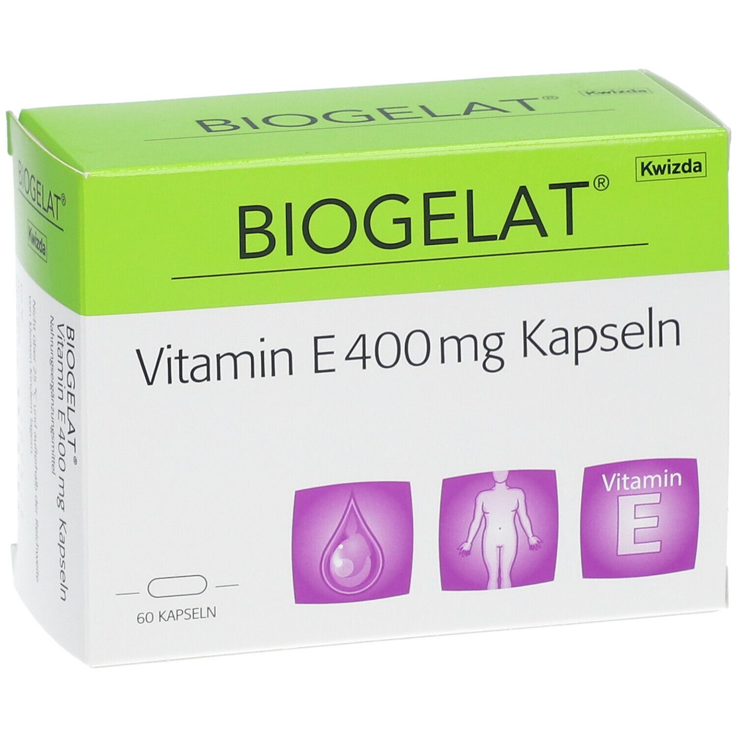 BIOGELAT® Vitamin E 400 mg Kapseln