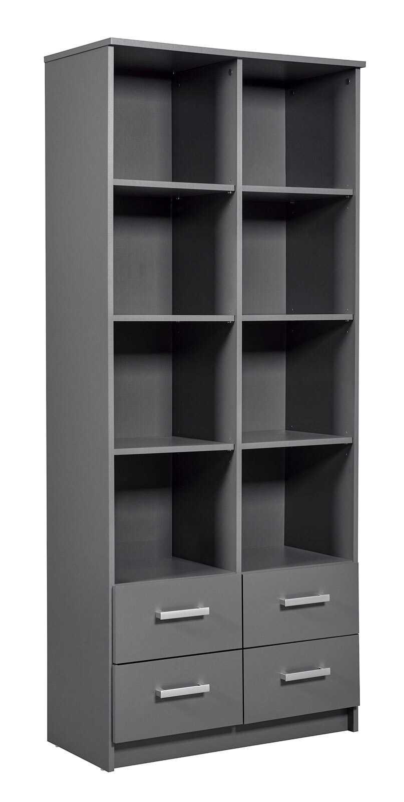 Regal Robert Biblio grau 81,5 x 191,5 x 40 cm