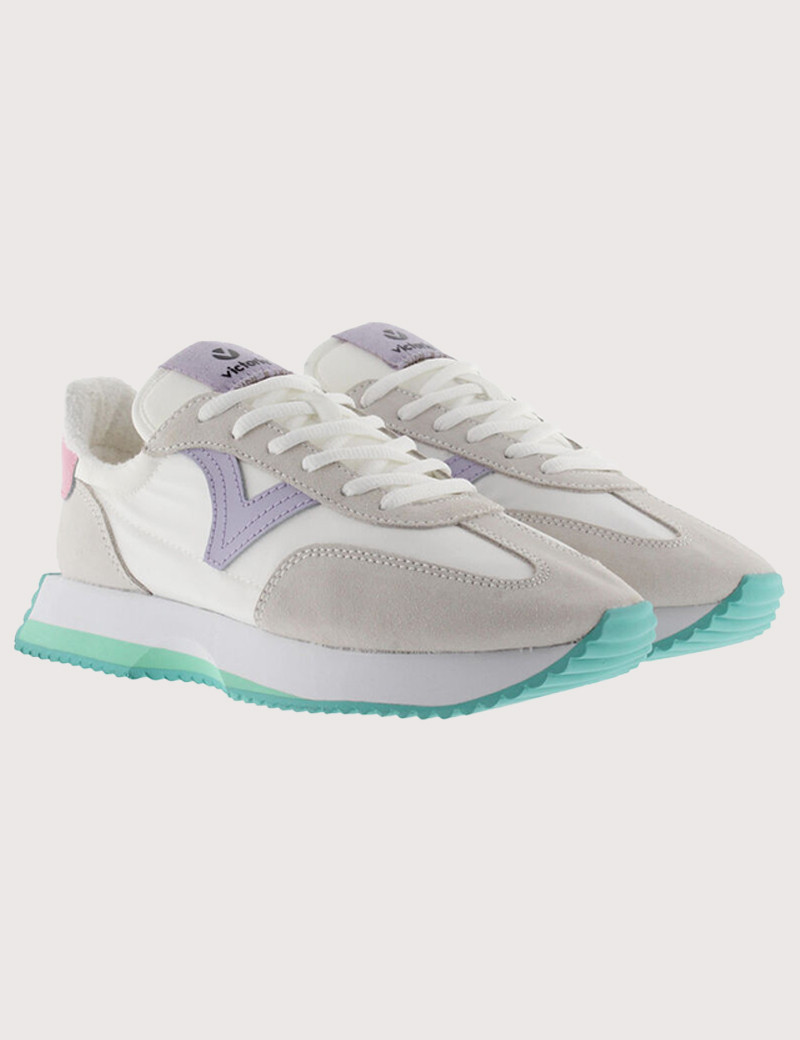 VICTORIA BASKETS FEMME GRISES