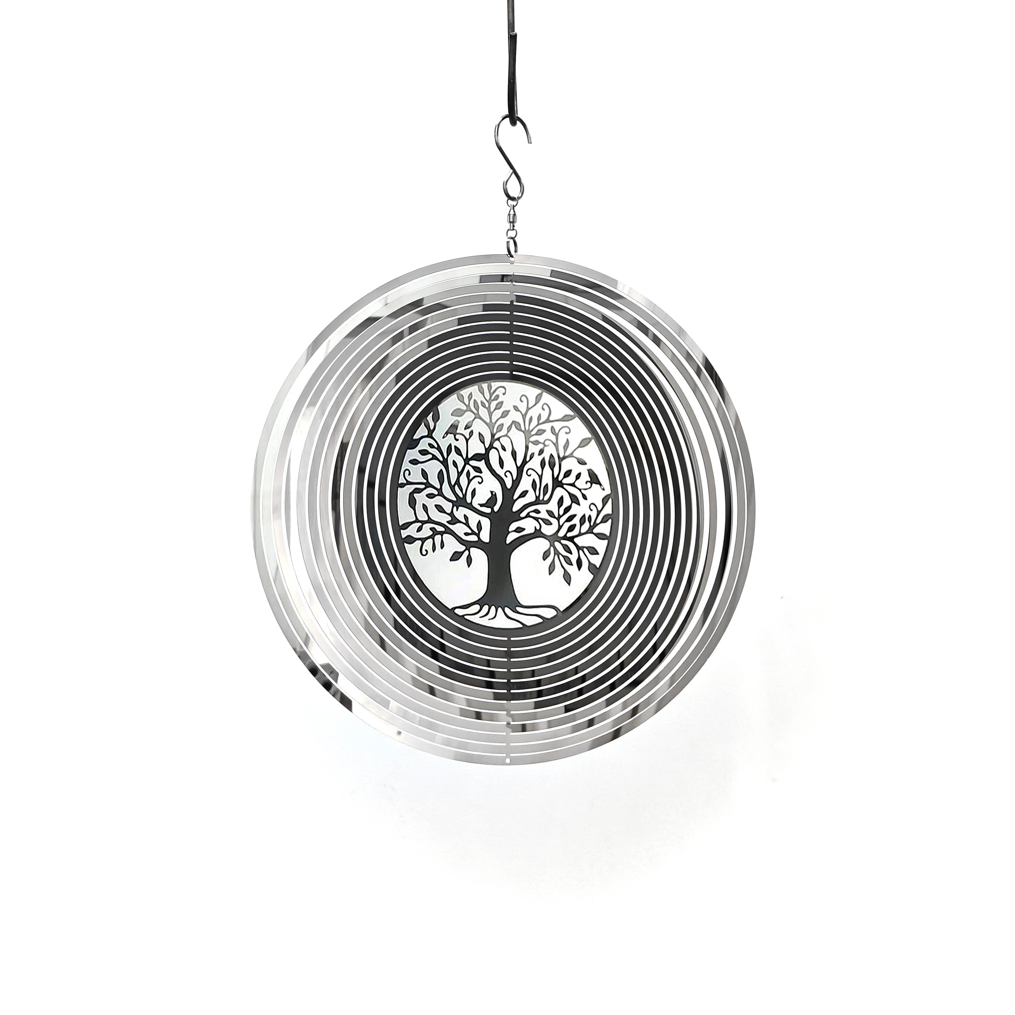 Windspiel 'Oiseau', silber, Ø 23 cm günstig bestellen