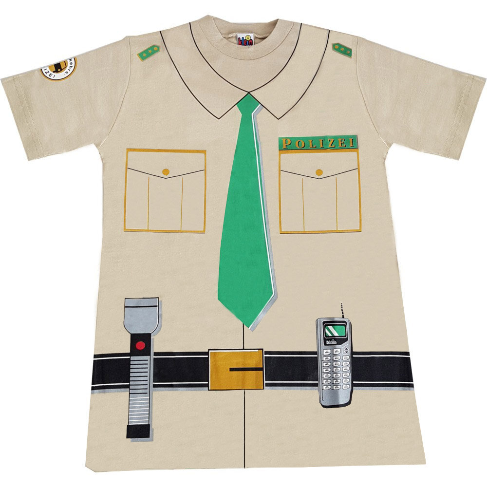 Theo Klein Theo Klein 8866 - T-Shirt Polizei Gr. 128 Polizei Kostüm Kinder