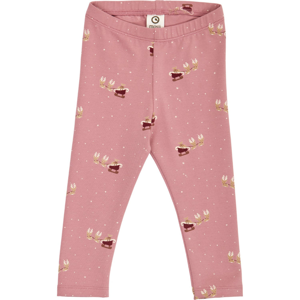 Køb Müsli Nostalgia Rose/ Cabernet/ Balsam Cream Christmas Leggings Baby