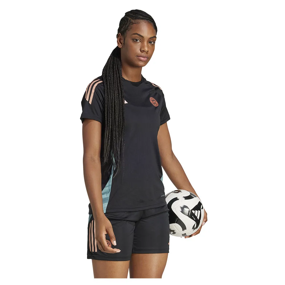 adidas FC Bayern 24/25 Tiro Training Damen T-Shirt mit kurzen Ärmeln