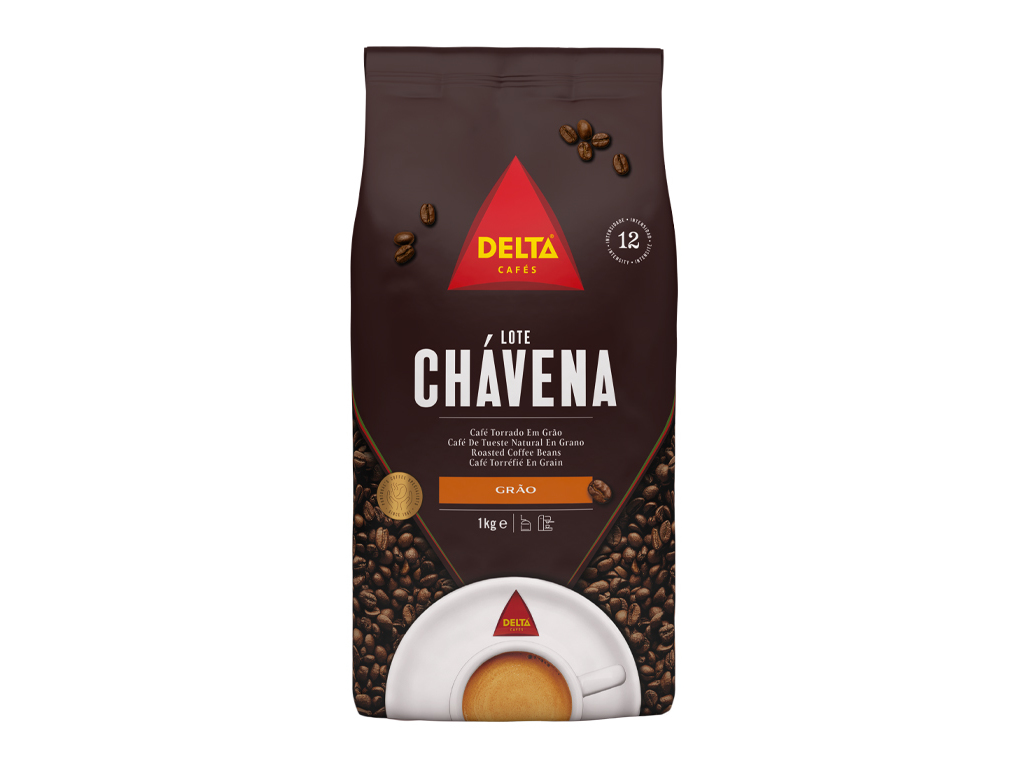 CAFÉ DELTA EM GRÃO TORRADO CHÁVENA 1KG