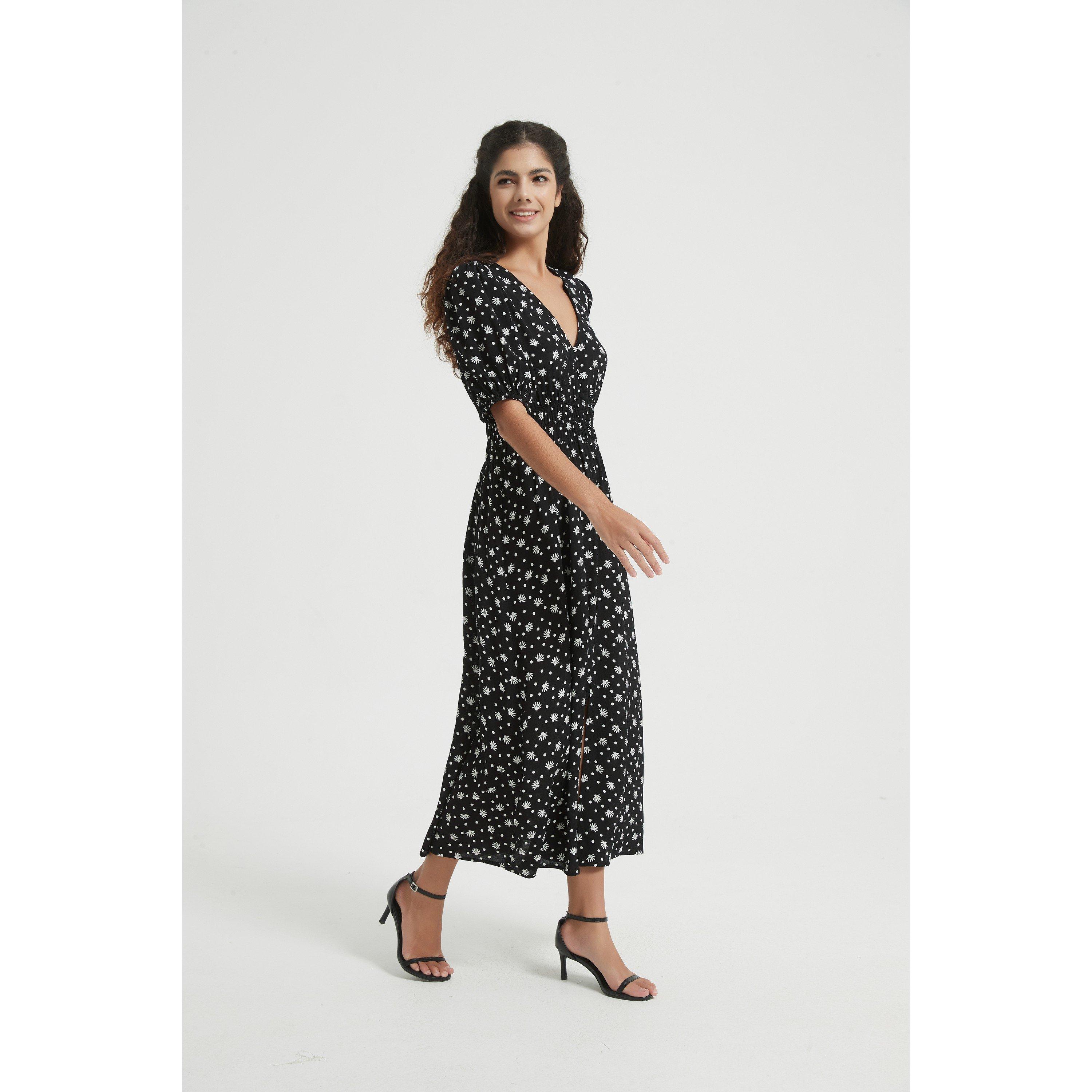 Be You Printed Midaxi Dress