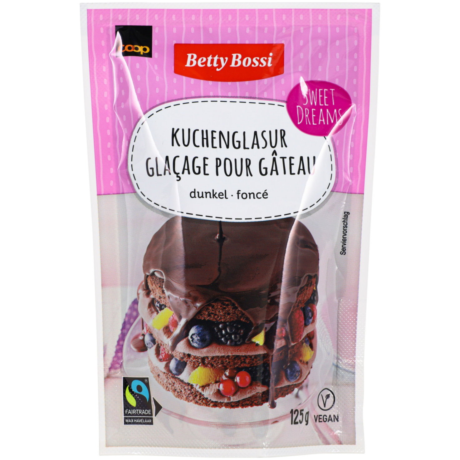 Betty Bossi Fairtrade Kuchenglasur dunkel