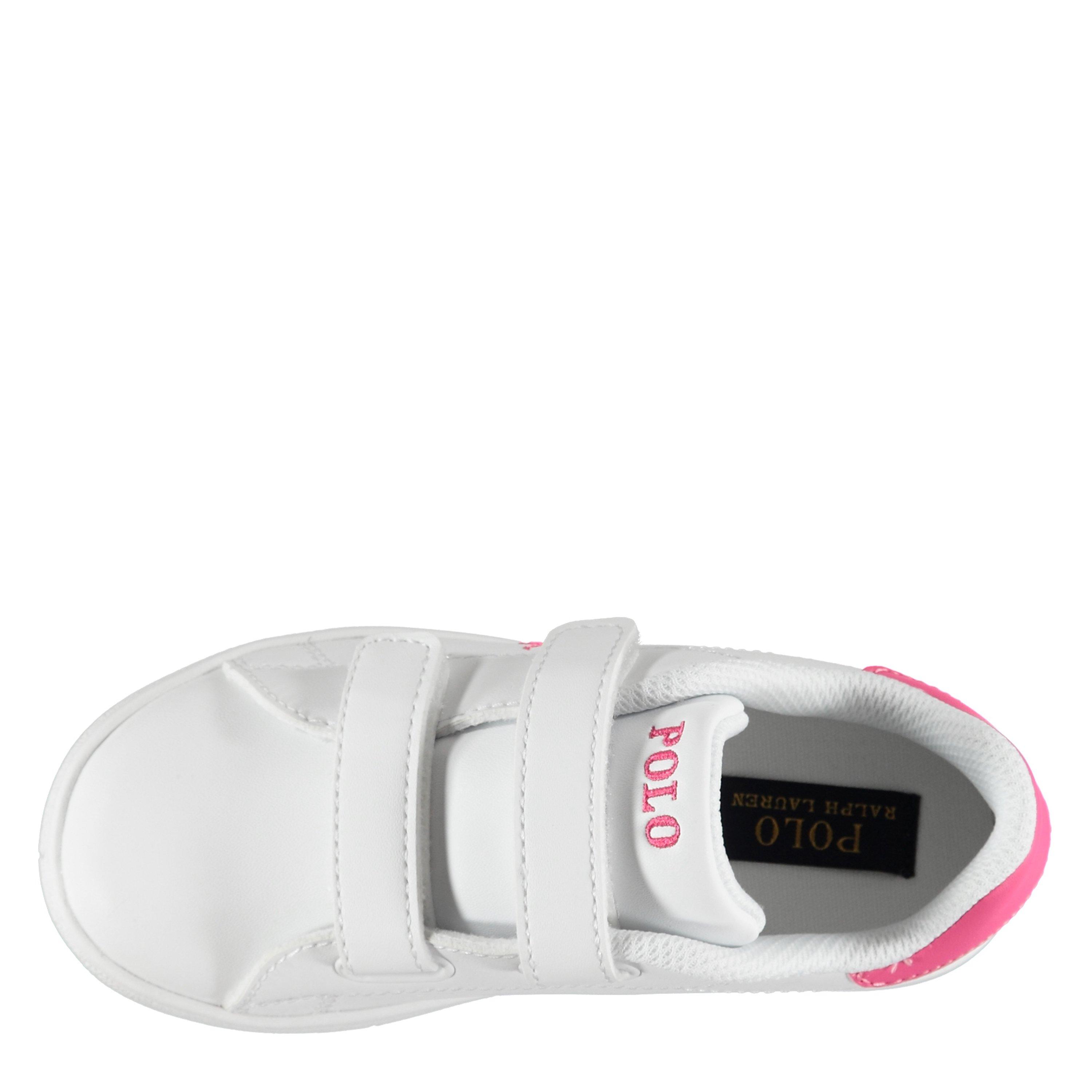 Polo Ralph Lauren Polo Bilton Touch Fastening Trainers Infants