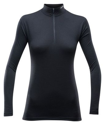 Sous Maillot Manches Longues Devold Breeze Half Zip Neck Noir Femme