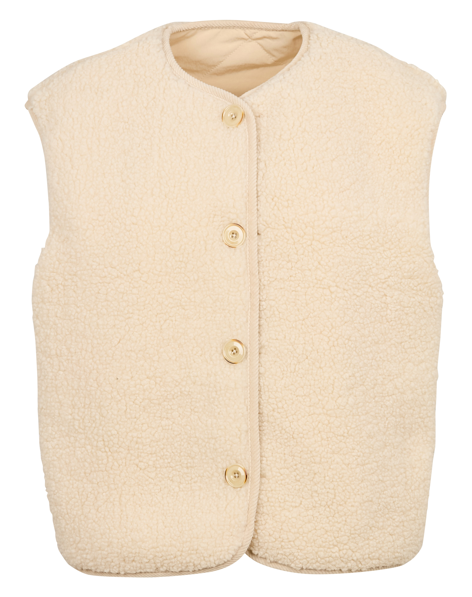 SNOWDONIA - Veste droite réversible | Beige