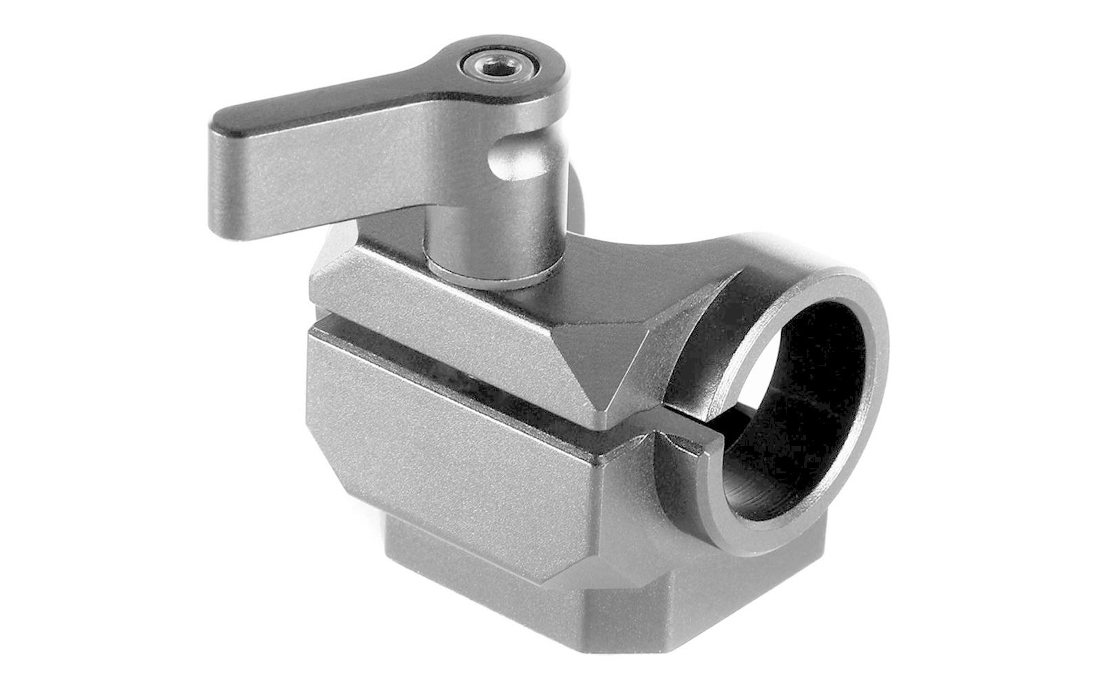 Adapter 15mm Rod ClampStangenklemme mit zwei Senkbohrungen und einem 1/4