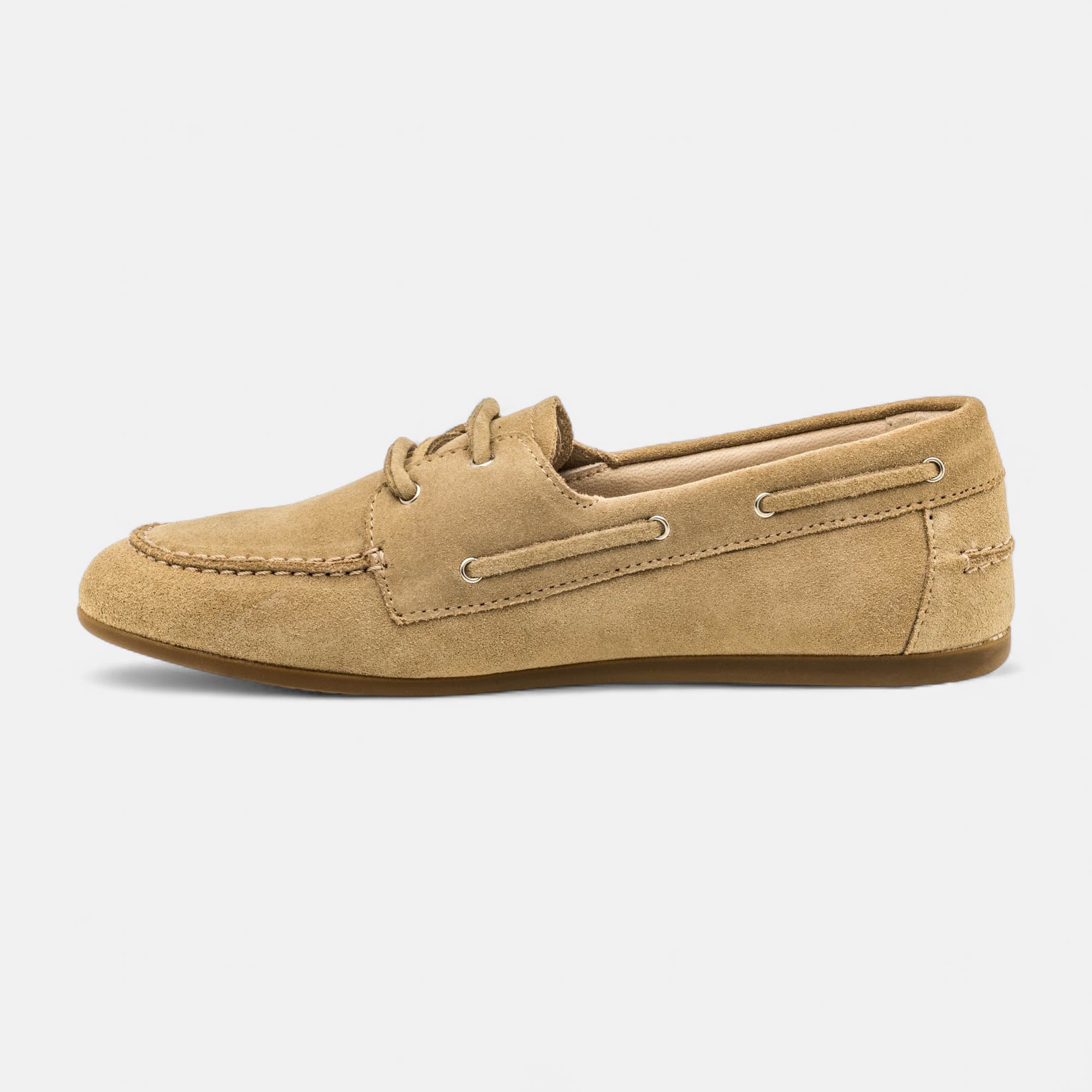 Mocassins Femme en cuir beige