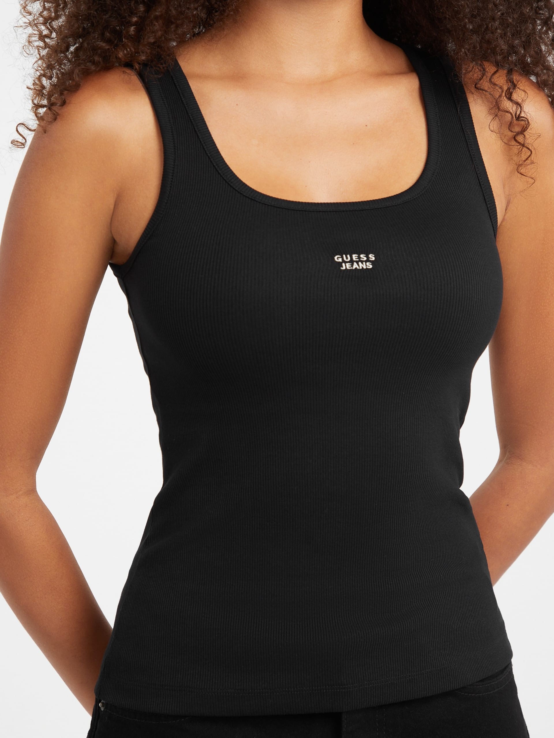 Regata Slim com Logo Bordado