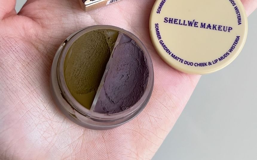SHELLWE MAKEUP - Multifunctionele Wisteria Cheek Blusher & Lip Mud