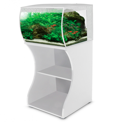 Suporte Flex para aquário de 57 litros, branco.