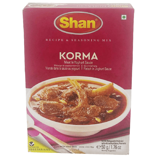 Shan Korma Vlees in Yoghurtsaus 50g