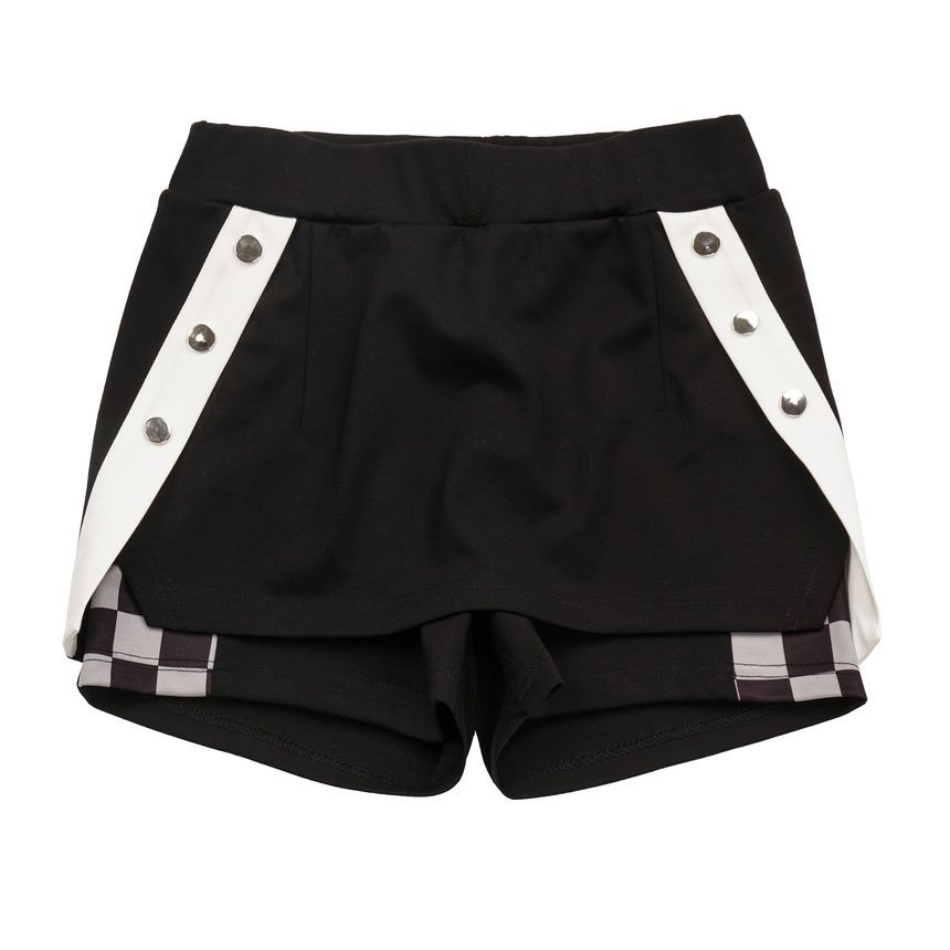 Florimi - Lange mouw crop top / jas / mini rok / bootcut broek / checkerboard beenwarmers (verschillende ontwerpen)