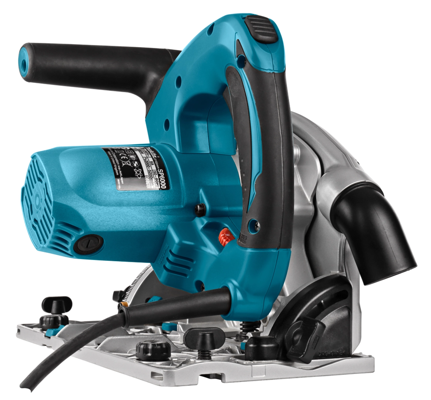Makita SP6000J Invalzaag in Mbox - 1300W - 165mm