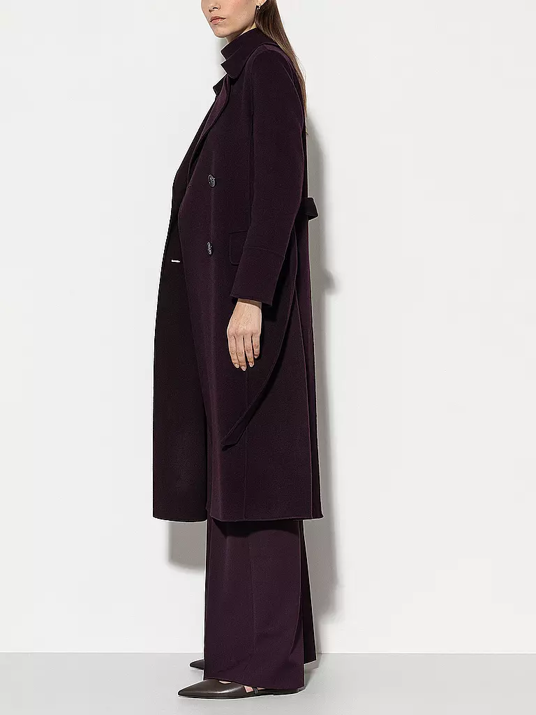 LUISA CERANO Trenchcoat dunkelrot