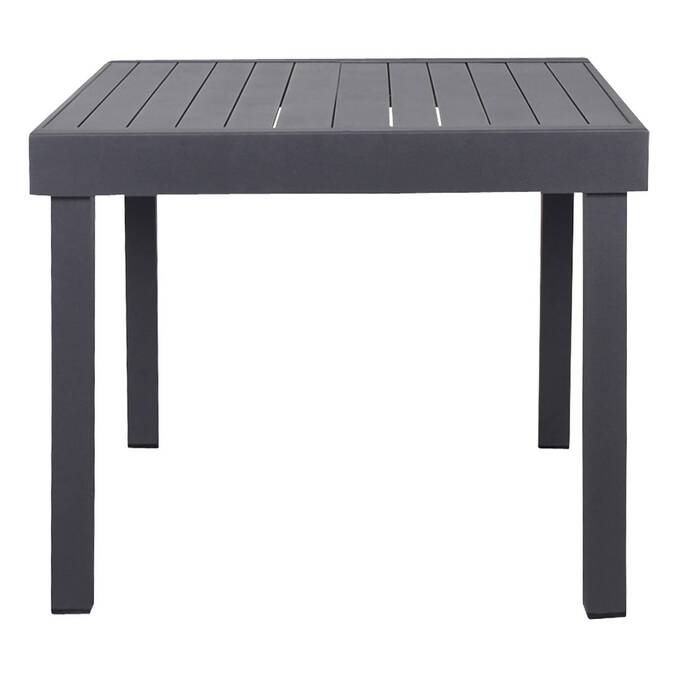 Table de jardin extensible PIAZZA Graphite