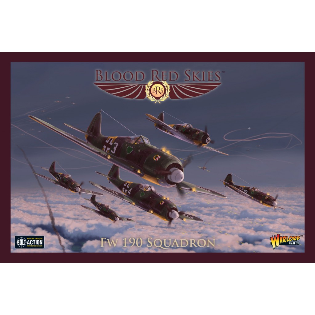 Blood Red Skies - German Fw 190 Squadron, 6 planes