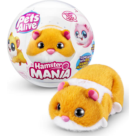 Pets Alive Hamstermania hamsterkæledyr - assorteret
