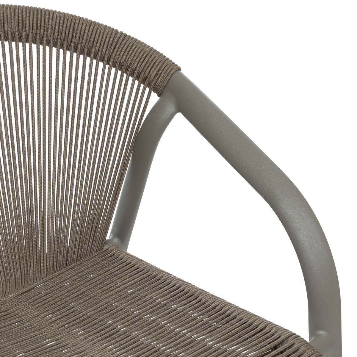 FAUTEUIL RIU EMPILABLE WENGE PRALINE