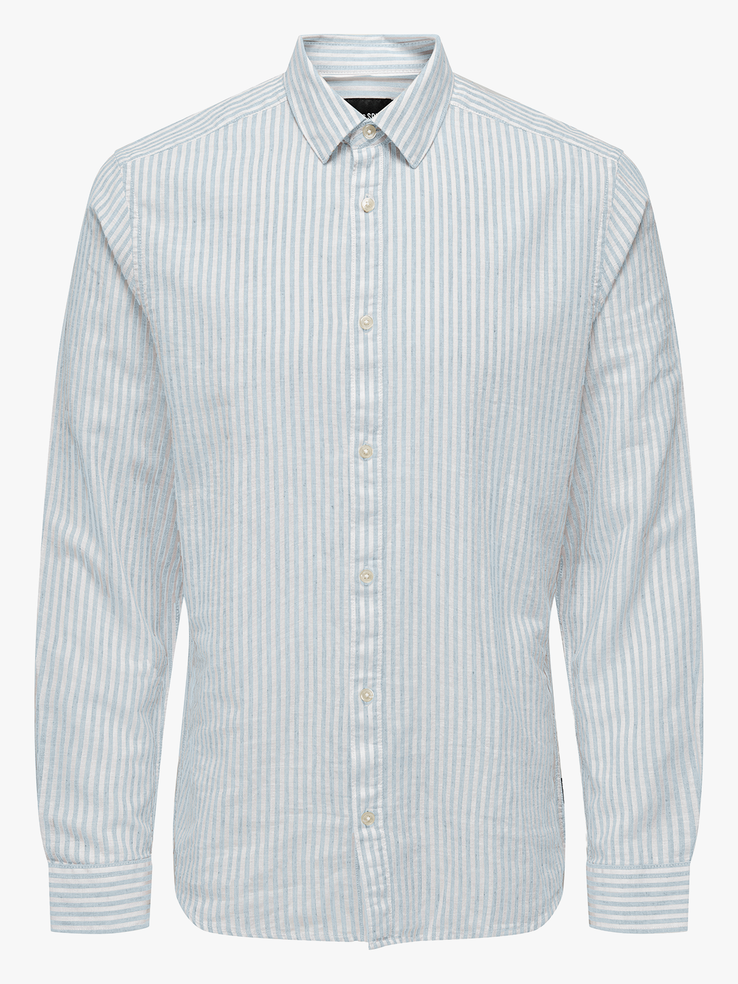 Caiden Life Long Sleeve Stripe Linen
