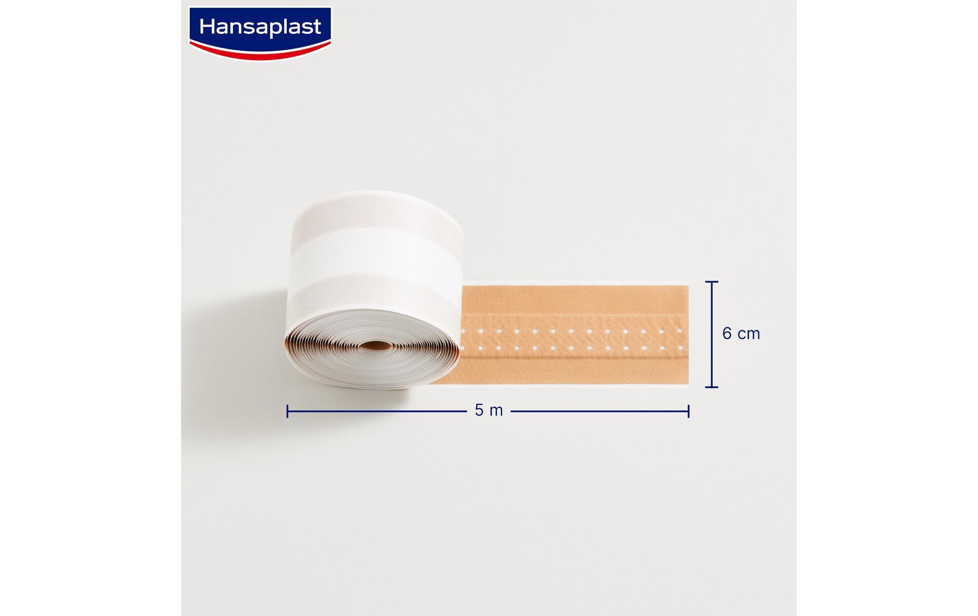 Wundpflaster Classic 5 m x 6 cm 1 StückAtmungsaktives Pflaster zum Zuschneiden
